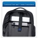 ARCTIC HUNTER τσάντα πλάτης B00682 με θήκη laptop 15.6", USB, λουκέτο TSA, 23.5L, γκρι