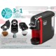 BRUNO καφετιέρα espresso 3 σε 1 BRN-0214, Hot & Cold, 1450W, 19 bar, μαύρη