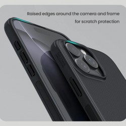 NILLKIN θήκη Super Frosted Shield Pro για iPhone 16 Pro Max, μαύρη