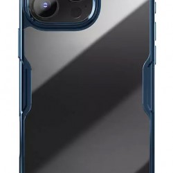 NILLKIN θήκη Nature TPU Pro για iPhone 16 Pro, διάφανη-μπλε