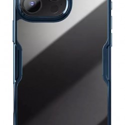 NILLKIN θήκη Nature TPU Pro για iPhone 16 Pro Max, διάφανη-μπλε
