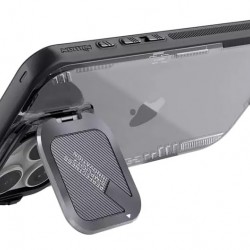 NILLKIN θήκη Iceblade Prop για iPhone 16 Pro Max, διάφανη-μαύρη