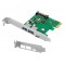 POWERTECH κάρτα επέκτασης PCIe σε 2x USB & 1x USB-C ST627, 5Gbps, 66x68mm