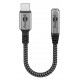 GOOBAY αντάπτορας USB-C σε 3.5mm 74056, γκρι