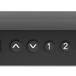 BRATECK ηλεκτρικό γραφείο S12-22RE-B με ρυθμιζόμενο ύψος, 120x60x72~114cm, μαύρο