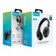 CELEBRAT headphones A36, ασύρματα & ενσύρματα, micro SD, 40mm, 250mAh, μαύρα