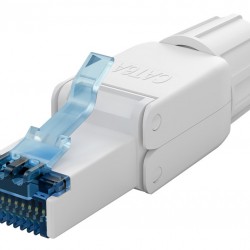 GOOBAY βύσμα RJ45 65941, CAT 6A UTP, tool-free, λευκό