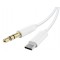 POWERTECH καλώδιο USB-C σε 3.5mm CAB-UC089, 1m, λευκό