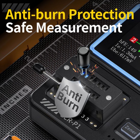 FNIRSI transistor tester LCR-P1, επαναφορτιζόμενο