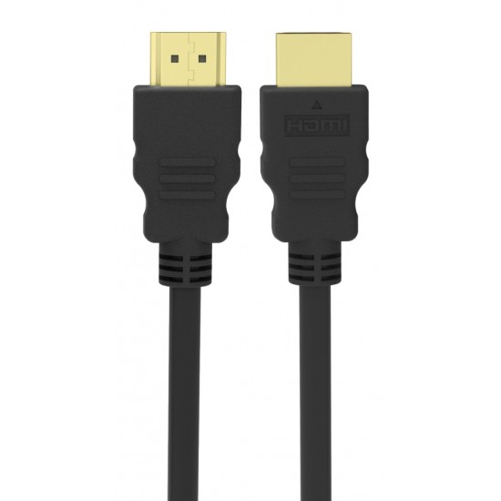 POWERTECH καλώδιο HDMI CAB-H174 με Ethernet, 4K/60Hz, 18 Gbps, 1m, μαύρο