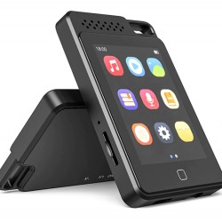 RUIZU MP3 player C1 με οθόνη αφής 2.4", 64GB, Bluetooth, ελληνικό μενού, μαύρο