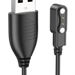 ZEBLAZE USB καλώδιο φόρτισης για smartwatch Btalk Plus, μαύρο