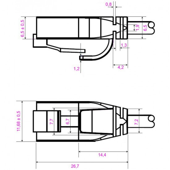GOOBAY καλώδιο δικτύου 71547, CAT 6 U/UTP, slim, copper, 250MHz, 0.15m, μαύρο