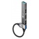 GOOBAY USB hub 74456, 4x θυρών, USB 3.2, 5Gbps, USB σύνδεση, γκρι