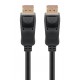 GOOBAY καλώδιο DisplayPort 74760, 16K/60Hz, 80 Gbps, 1m, μαύρο