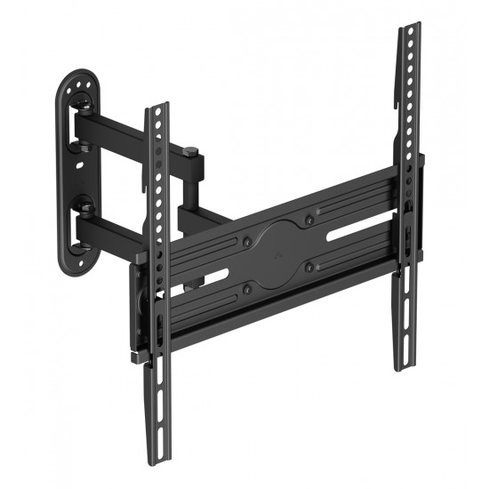 POWERTECH επιτοίχια βάση τηλεόρασης PT-1388, 32-65", έως 35kg, full motion