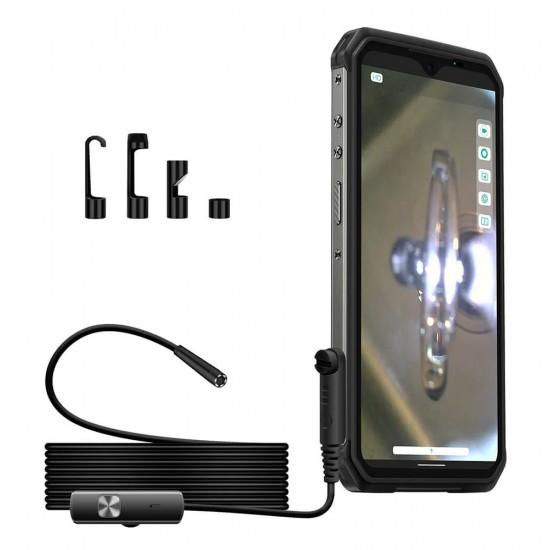 ULEFONE ενδοσκοπική κάμερα E01 για uSmart βύσμα, 1MP, IP67