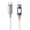 USAMS καλώδιο Lightning σε USB-C SJ749, 30W, 480Mbps, 1.2m, λευκό
