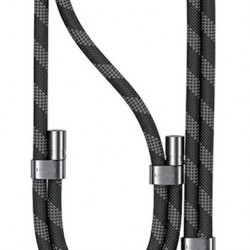 USAMS κορδόνι λαιμού για κινητά ZB316, 160cm, universal, μαύρο