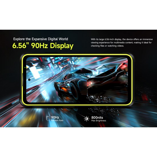 ULEFONE smartphone Armor X31, 6.56", 6/128GB, 6050mAh, IP68/IP69K, μαύρο