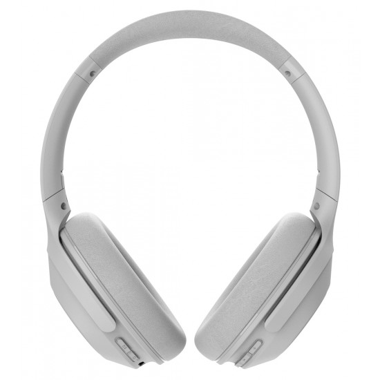 DOQAUS headphones FOCUS 5, ασύρματα & ενσύρματα, Φ40mm, 1000mAh, γκρι