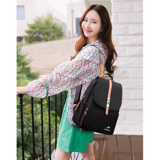 BALIDAISHU γυναικεία τσάντα πλάτης LBAG-0032, μαύρη