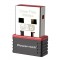POWERTECH ασύρματος USB αντάπτορας δικτύου PT-1383, 300Mbps WiFi 6