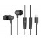 CELEBRAT earphones με μικρόφωνο G38, USB-C σύνδεση, 10mm, 1.2m, μαύρα