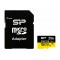 SILICON POWER κάρτα μνήμης microSDXC Inspire, 256GB, UHS-I U3 A1 V30