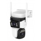 VSTARCAM smart ηλιακή κάμερα CB621DR, dual lens, 3MP, WiFi, SD, PTZ, IP66