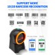 GTCODESTAR επιτραπέζιο barcode scanner GT-8800F, 1D & 2D, ενσύρματο, μαύρο