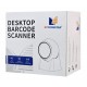 GTCODESTAR επιτραπέζιο barcode scanner GT-8800F, 1D & 2D, ενσύρματο, μαύρο