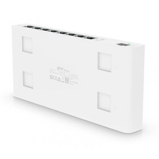 UBIQUITI router UISP-R, 8x Gigabit Ethernet Θύρες, 1000Mbps, PoE 30W