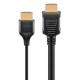 GOOBAY καλώδιο HDMI 75295 με Ethernet, slim, 4K/60Hz, 18 Gbps, 3m, μαύρο