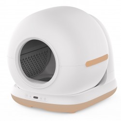 BRUNO smart αυτοκαθαριζόμενη τουαλέτα γάτας BRN-0235, 58.2x51.3x53cm, λευκή