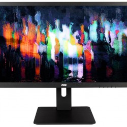 AOC used οθόνη I2475PXQU IPS-LED, 23.8" 1920x1080, VGA/DVI/DisplayPort/HDMI, Grade B