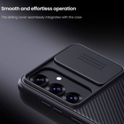NILLKIN θήκη CamShield Pro για Samsung Galaxy S25, μαύρη