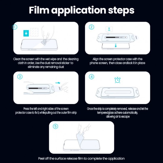 NILLKIN tempered glass Guardian 2.5D για Samsung Galaxy S25 Plus
