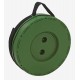 HOME USE πτυσσόμενο καρεκλάκι HUH-0232, αντοχή έως 250kg, 25.5x45cm, πράσινο