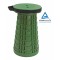 HOME USE πτυσσόμενο καρεκλάκι HUH-0232, αντοχή έως 250kg, 25.5x45cm, πράσινο