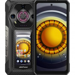 ULEFONE smartphone Armor 30 Pro, 6.95" & 3.4", 16/512GB, 5G, 12800mAh, IP68/IP69K, μαύρο