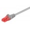 GOOBAY καλώδιο δικτύου 68414, CAT 6 U/UTP, CCA, 250MHz, 30m, γκρι