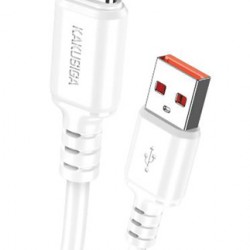 KAKUSIGA καλώδιο USB-C σε USB KSC-982, 3A, 480Mbps, 1m, λευκό