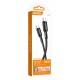 KAKUSIGA καλώδιο USB-C σε USB-C KSC-984, σιλικόνης, 60W, 480Mbps, 1m, μαύρο