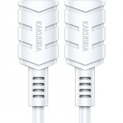 KAKUSIGA καλώδιο USB-C σε USB-C KSC-710, 60W, 480Mbps, 1.2m, λευκό