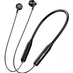 KAKUSIGA earphones KSC-1472 με μαγνήτη, Bluetooth, 10mm, 130mAh, μαύρα