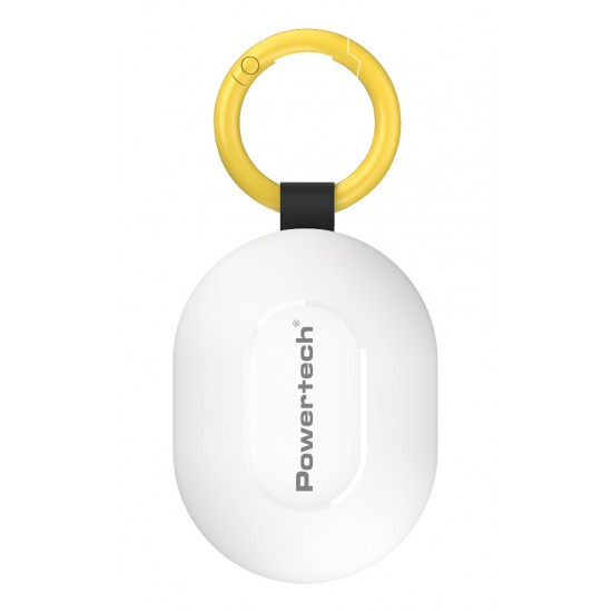 POWERTECH earphones με θήκη φόρτισης PT-1393, True Wireless, 6mm, 25/230mAh, λευκά