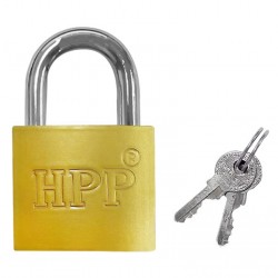 HPP λουκέτο πέταλο με κλειδί CTL-0040, 25mm, μεταλλικό