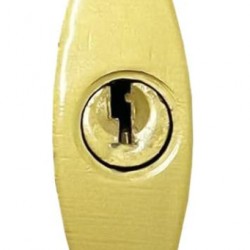 HPP λουκέτο πέταλο με κλειδί CTL-0041, 32mm, μεταλλικό