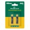 POWERTECH επαναφορτιζόμενες μπαταρίες NI-MH PT-1403, AAA, 800mah, 1.2V, 2τμχ